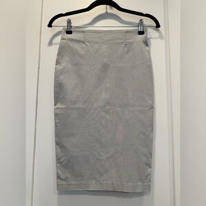 ASOS Light Gray Pencil Skirt